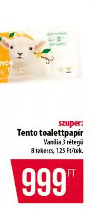 Coop Tento toalettpapír ajánlat