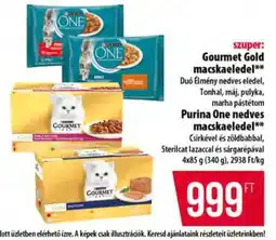 Coop Gourmet Gold macskaeledel ajánlat