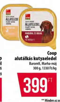 Coop Coop alutálkás kutyaeledel ajánlat