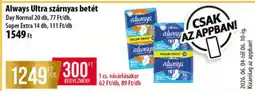Coop Always Ultra Szárnyas Betét ajánlat