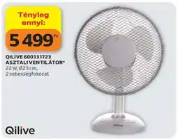 Auchan QILIVE 600131723 ASZTALI VENTILÁTOR ajánlat