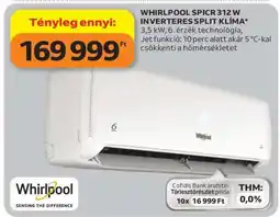 Auchan WHIRLPOOL SPICR 312 W INVERTERES SPLIT KLÍMA ajánlat