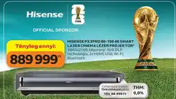 Auchan HISENSE PX3PRO 80-150 4K SMART LASER CINEMA LÉZER PROJEKTOR ajánlat