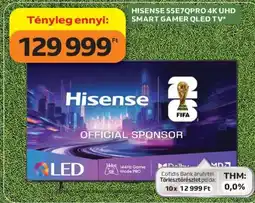 Auchan HISENSE 55E7QPRO 4K UHD SMART GAMER QLED TV ajánlat