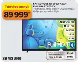 Auchan SAMSUNG UE40F6002FKXXH FHD SMART LED TV ajánlat