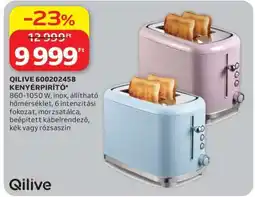Auchan QILIVE 600202458 KENYÉRPIRÍTÓ ajánlat