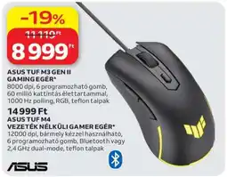 Auchan ASUS TUF M3 GEN II GAMING EGÉR ajánlat