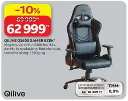 Auchan QILIVE Q3603 GAMER SZÉK ajánlat