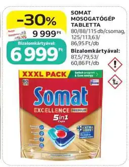 Auchan Somat Mosogatógép Tabletta ajánlat