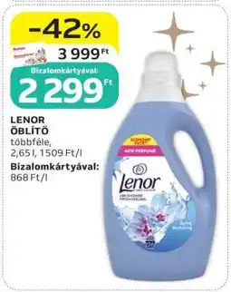 Auchan LENOR Öblítő ajánlat