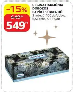 Auchan REGINA HARMÓNIA DOBOZOS PAPÍR ZSEBKENDŐ ajánlat