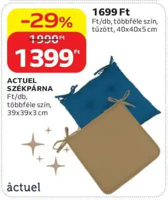 ACTUEL SZÉKPÁRNA
