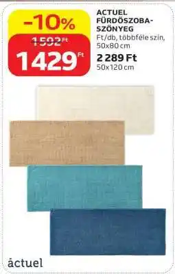 Auchan ACTUEL FÜRDŐSZOBA SZŐNYEG ajánlat