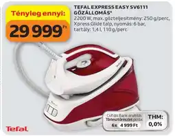 Auchan TEFAL EXPRESS EASY SV6111 GŐZÁLLOMÁS ajánlat