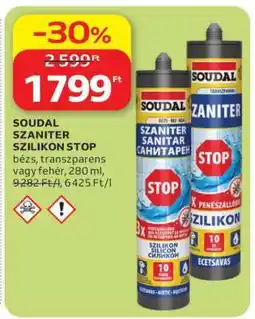 Auchan SOUDAL SZANITER SZILIKON STOP ajánlat