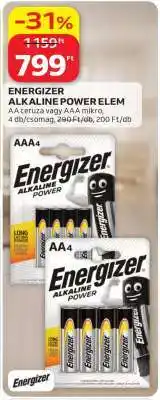 Auchan Energizer Alkaline Power elem ajánlat