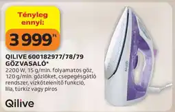 Auchan QILIVE 600182977/78/79 GŐZVASALÓ ajánlat