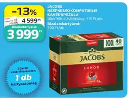 Auchan Jacobs Nespresso Kompatibilis Kávékapszula ajánlat