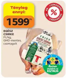 Auchan Egész csirke ajánlat
