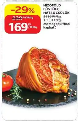 Auchan Hízófölt füstölt, hátsócsülök ajánlat