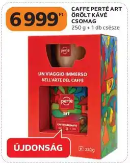 Auchan CAFFE PERTÉ ART ŐRÖLT KÁVÉ CSOMAG ajánlat