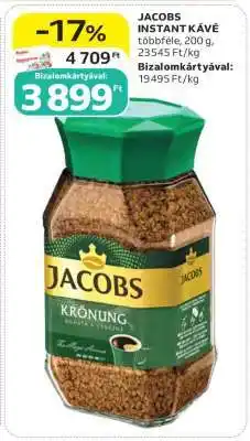 Auchan Jacobs instant kávé ajánlat