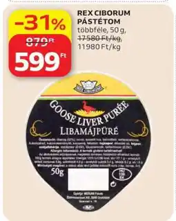 Auchan REX CIBORUM PÁSTÉTOM ajánlat