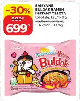 Auchan SAMYANG BULDAK RAMEN INSTANT TÉSZTA ajánlat