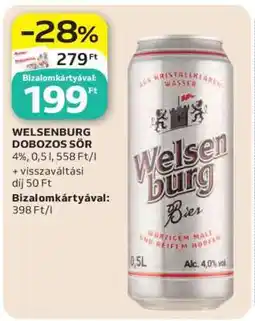Auchan Welsenburg Dobozos Sör ajánlat