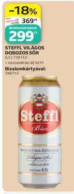 Auchan STEFFL VILÁGOS DOBOZOS SÖR ajánlat