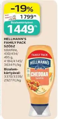Auchan HELLMANN’S FAMILY PACK SZÓSZ ajánlat
