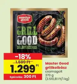 Spar MASTER GOOD GRILLKOLBÁSZ ajánlat