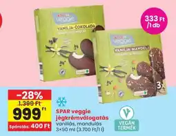 Spar SPAR veggie jégkrémválogatás ajánlat