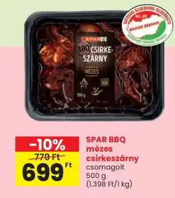 Spar SPAR BBQ mézes csirkeszárny ajánlat