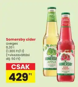 Spar SOMERSBY Cider ajánlat