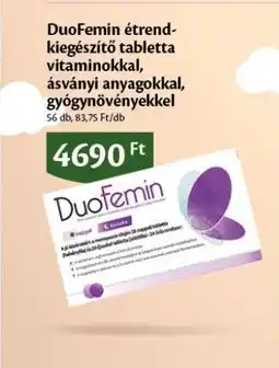 EcoFamily DuoFemin étrend-kiegészítő tabletta ajánlat