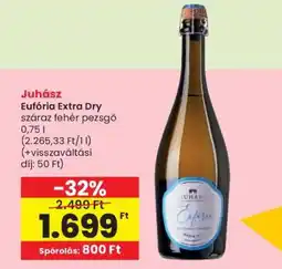 Spar JUHÁSZ Eufória Extra Dry ajánlat
