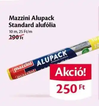 Mazzini Alupack standard alufólia