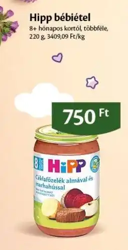 EcoFamily Hipp bébiétel ajánlat