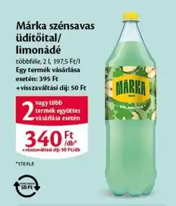 EcoFamily Márka szénsavas üdítőital, limonádé ajánlat