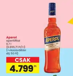 Spar Aperol ajánlat