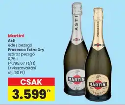 Spar Martini Asti / Prosecco Extra Dry ajánlat