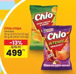 Spar CHIO Chips ajánlat