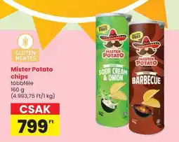 Spar Mister Potato chips ajánlat