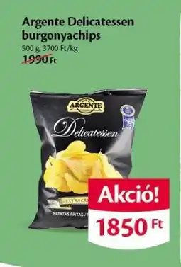 EcoFamily Argente Delicatessen burgonyachips ajánlat