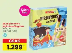 Spar SPAR Birneneis jégkrémválogatás ajánlat