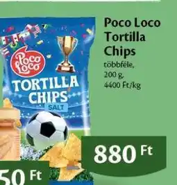 EcoFamily POCO LOCO Tortilla chips ajánlat