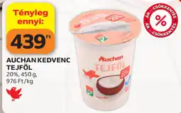 Auchan Auchan Kedvenc Tejföl ajánlat