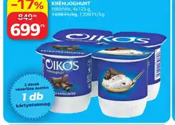 Auchan Oikos krémjoghurt ajánlat