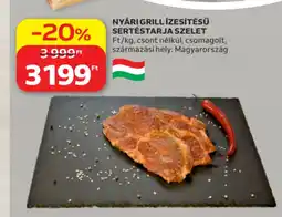 Auchan Nyári grill ízesítésű sertéstarja szelet ajánlat